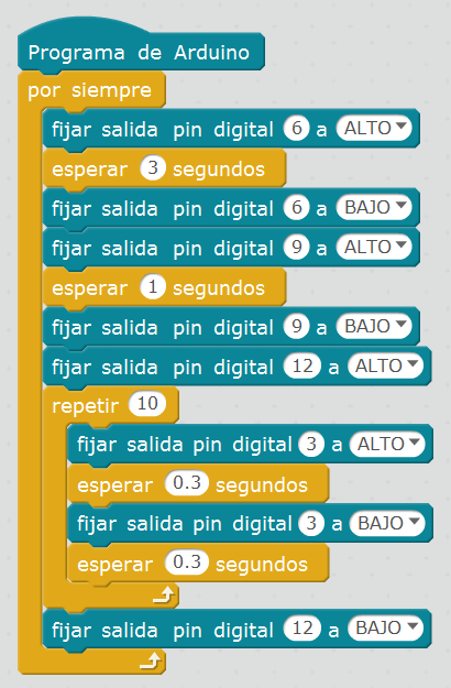 Semforo con seal acstica mB