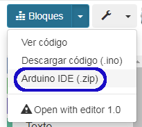 Bloques- ArduinoIDE